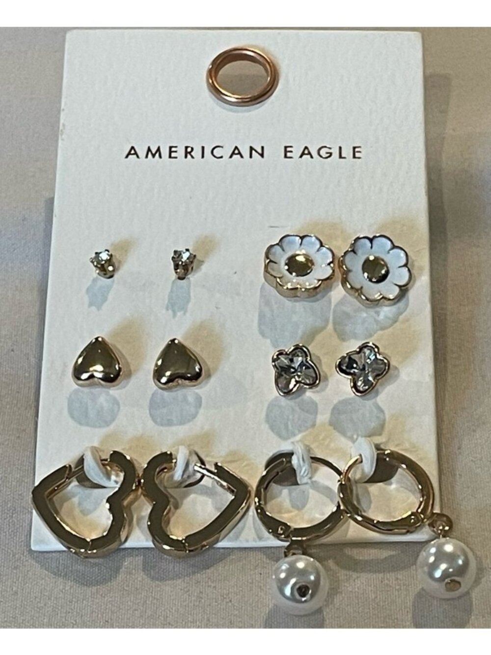American Eagle 6 Pair Earring Set